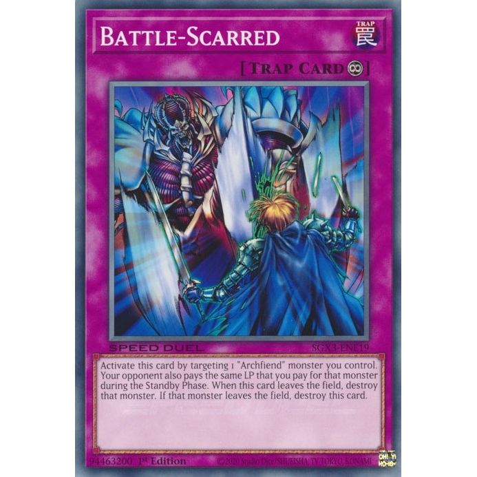 Image for Battle-Scarred (SGX3-ENE19) (SGX3) - YuGiOh