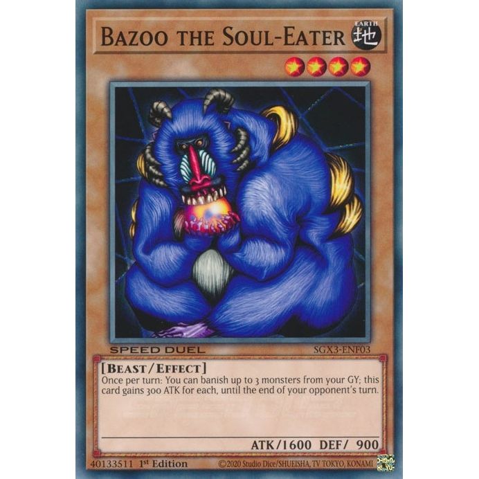 Image for Bazoo the Soul-Eater (SGX3-ENF03) (SGX3) - YuGiOh