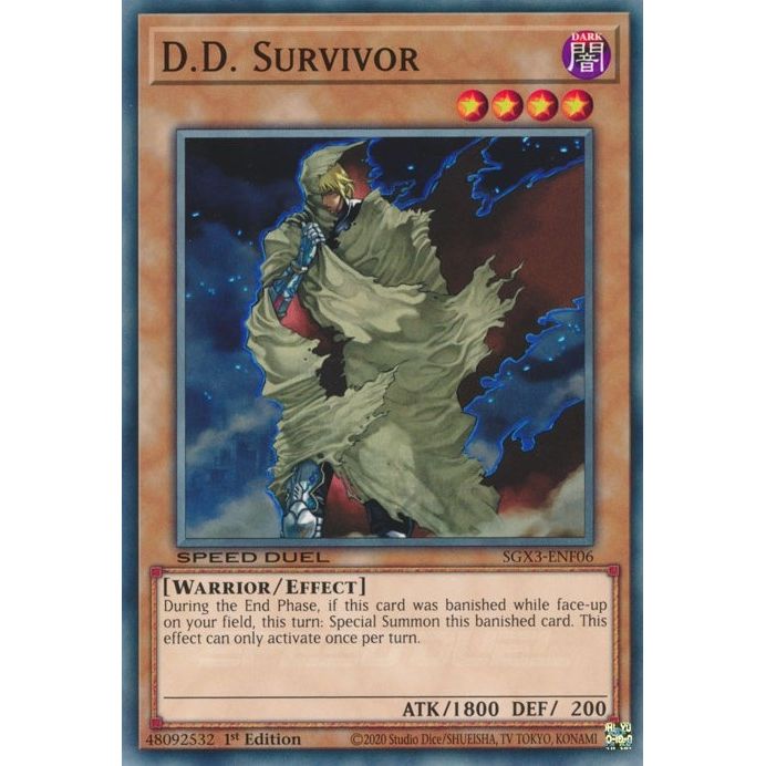 Image for D.D. Survivor (SGX3-ENF06) (SGX3) - YuGiOh