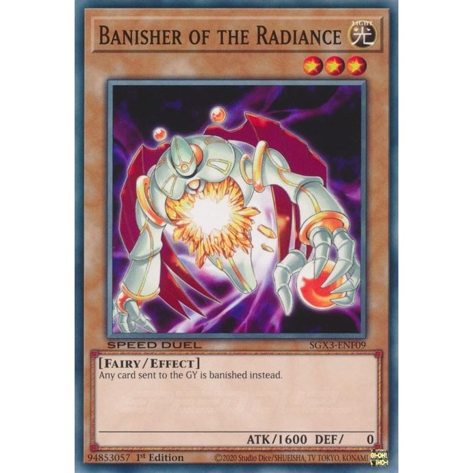 Image for Banisher of the Radiance (SGX3-ENF09) (SGX3) - YuGiOh