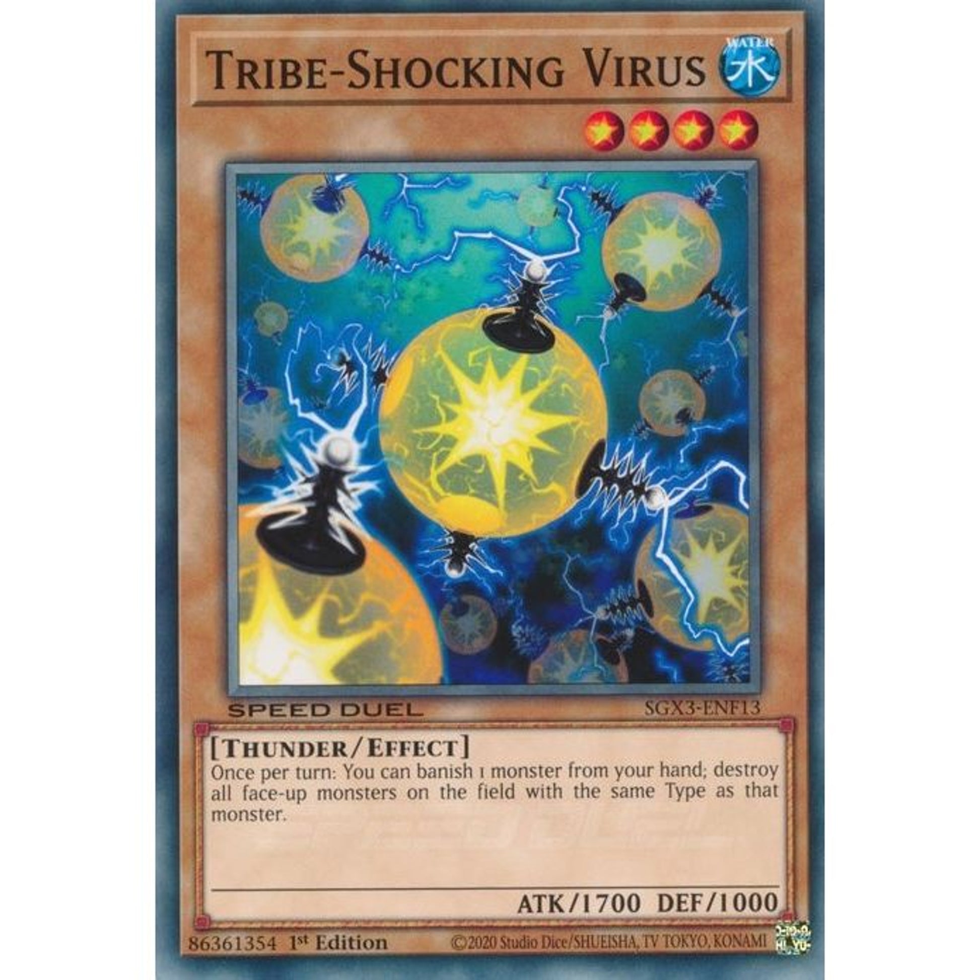 Image for Tribe-Shocking Virus (SGX3-ENF13) (SGX3) - YuGiOh