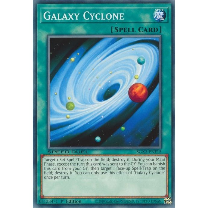 Image for Galaxy Cyclone (SGX3-ENF15) (SGX3) - YuGiOh