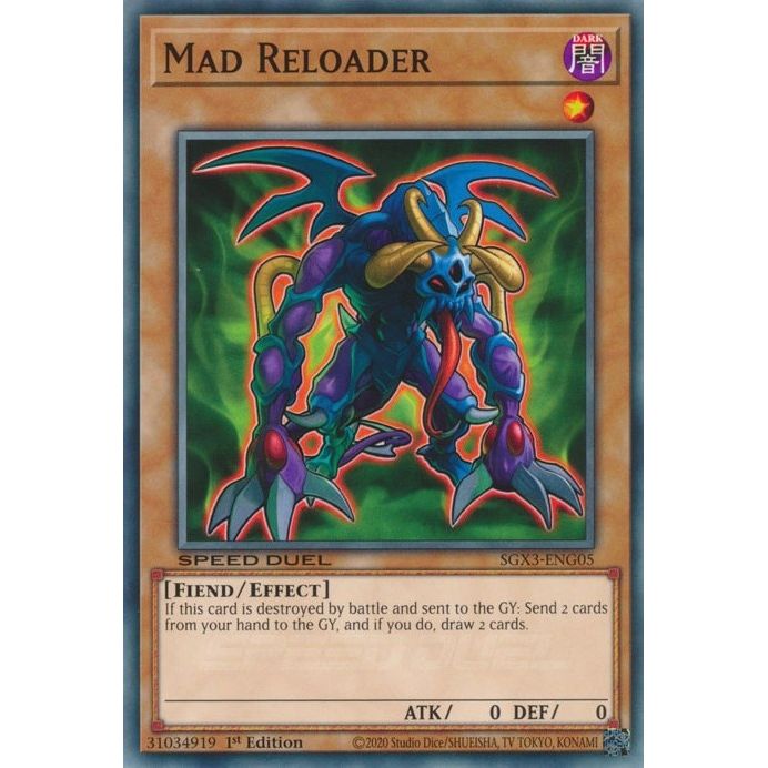 Image for Mad Reloader (SGX3-ENG05) (SGX3) - YuGiOh