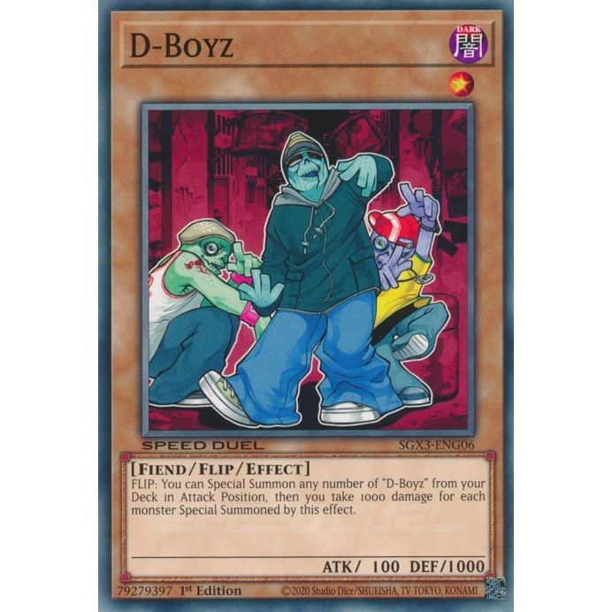 Image for D-Boyz (SGX3-ENG06) (SGX3) - YuGiOh
