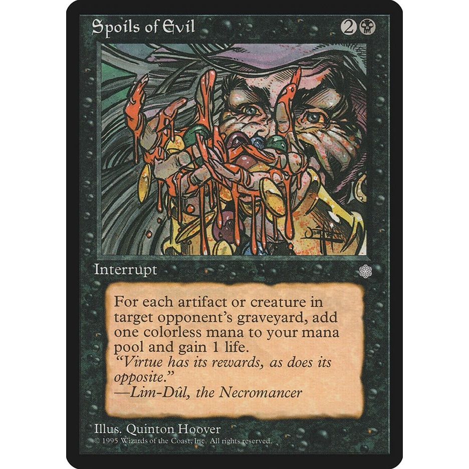 Image for Spoils of Evil (51) (ICE) - Magic: The Gathering