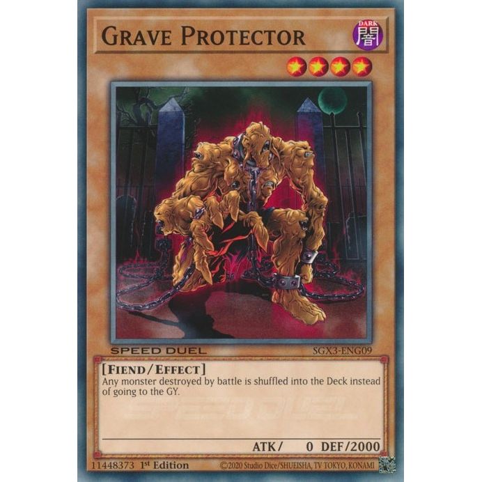 Image for Grave Protector (SGX3-ENG09) (SGX3) - YuGiOh