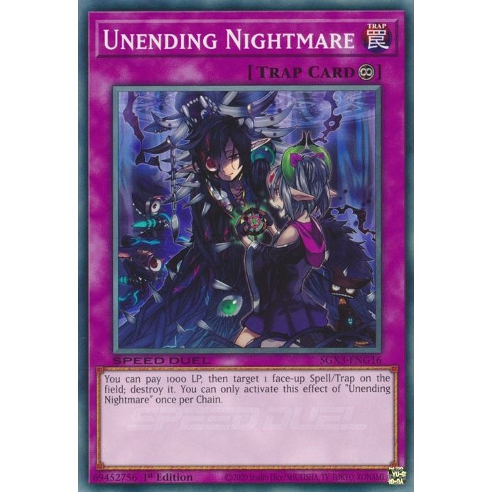 Image for Unending Nightmare (SGX3-ENG16) (SGX3) - YuGiOh
