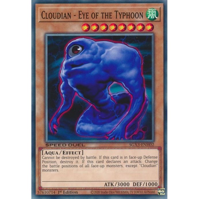 Image for Cloudian - Eye of the Typhoon (SGX3-ENH02) (SGX3) - YuGiOh