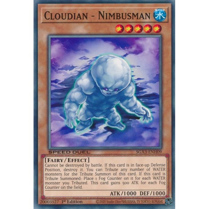 Image for Cloudian - Nimbusman (SGX3-ENH09) (SGX3) - YuGiOh