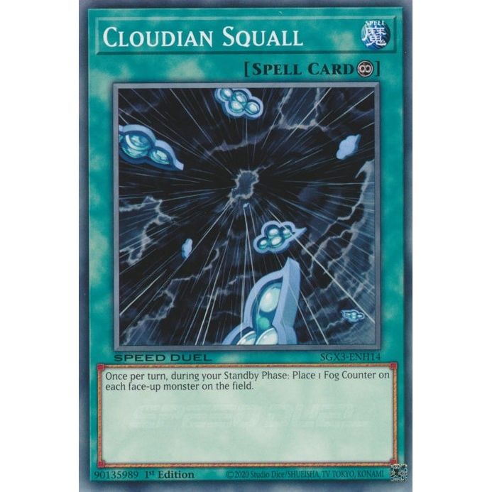 Image for Cloudian Squall (SGX3-ENH14) (SGX3) - YuGiOh