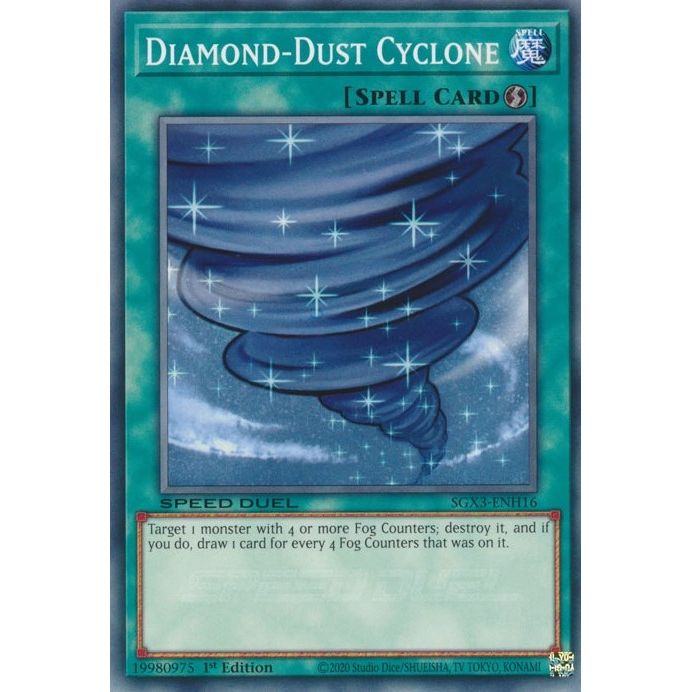 Image for Diamond-Dust Cyclone (SGX3-ENH16) (SGX3) - YuGiOh