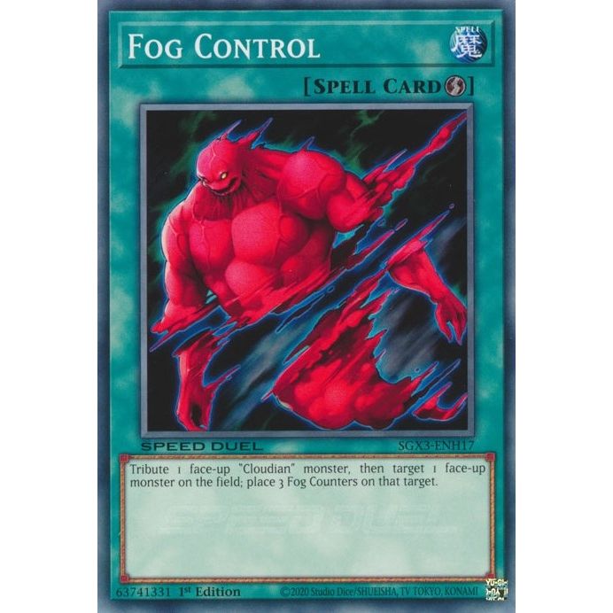 Image for Fog Control (SGX3-ENH17) (SGX3) - YuGiOh