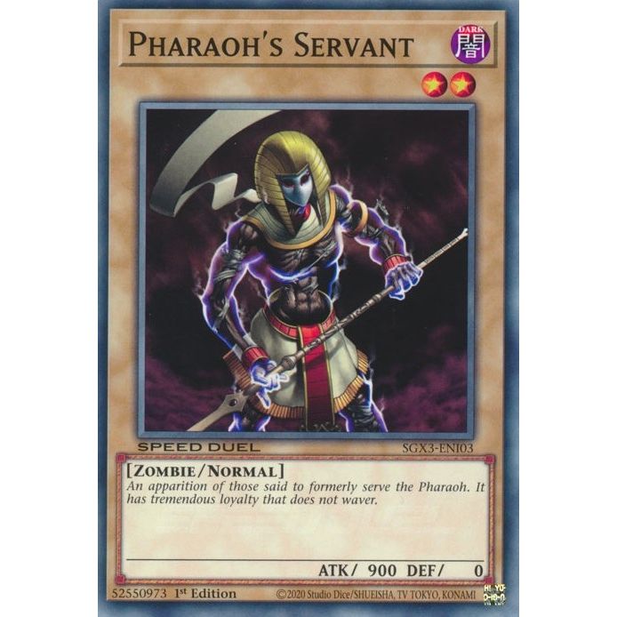 Image for Pharaoh's Servant (SGX3-ENI03) (SGX3) - YuGiOh