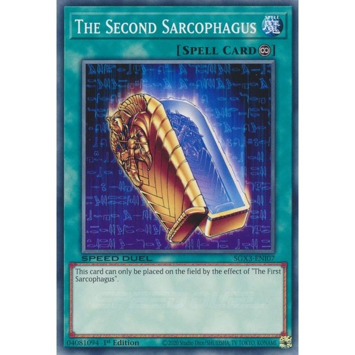 Image for The Second Sarcophagus (SGX3-ENI07) (SGX3) - YuGiOh