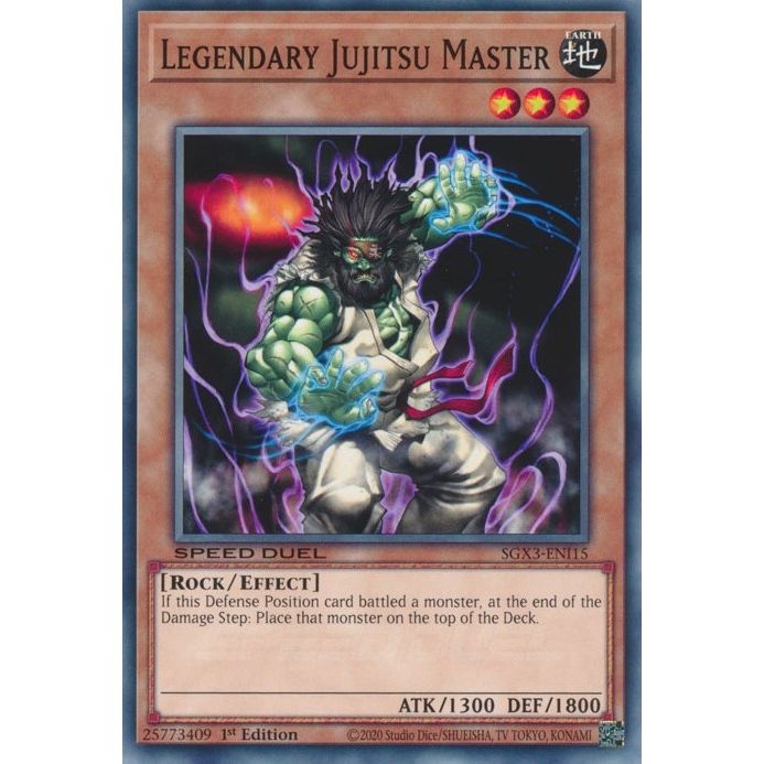 Image for Legendary Jujitsu Master (SGX3-ENI15) (SGX3) - YuGiOh