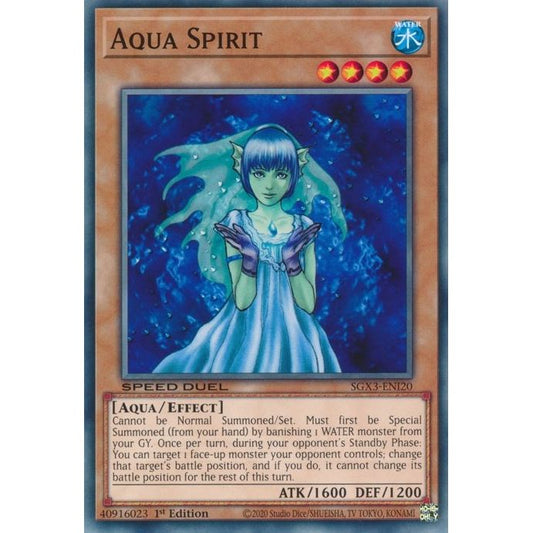 Image for Aqua Spirit (SGX3-ENI20) (SGX3) - YuGiOh