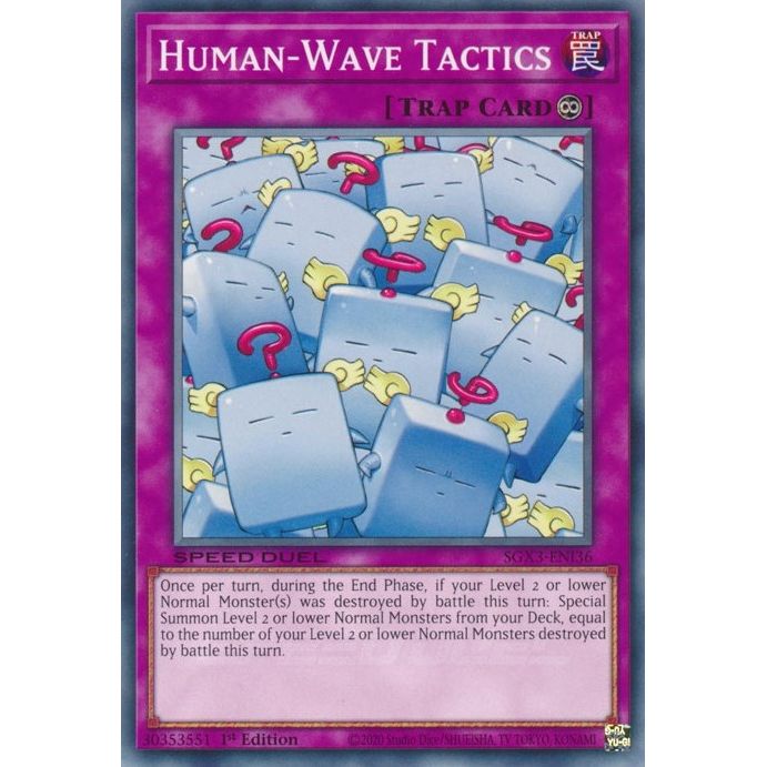 Image for Human-Wave Tactics (SGX3-ENI36) (SGX3) - YuGiOh