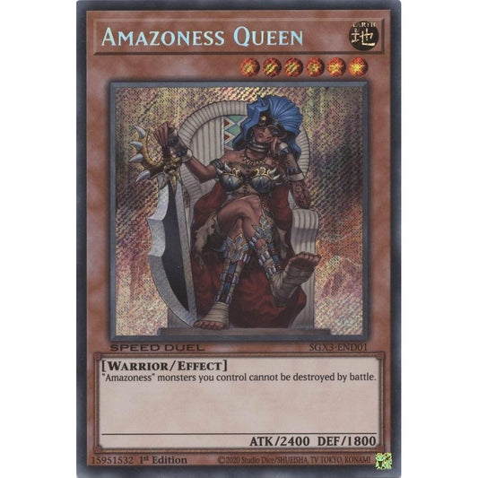 Image for Amazoness Queen (Secret Rare) (SGX3-END01) (SGX3) - YuGiOh