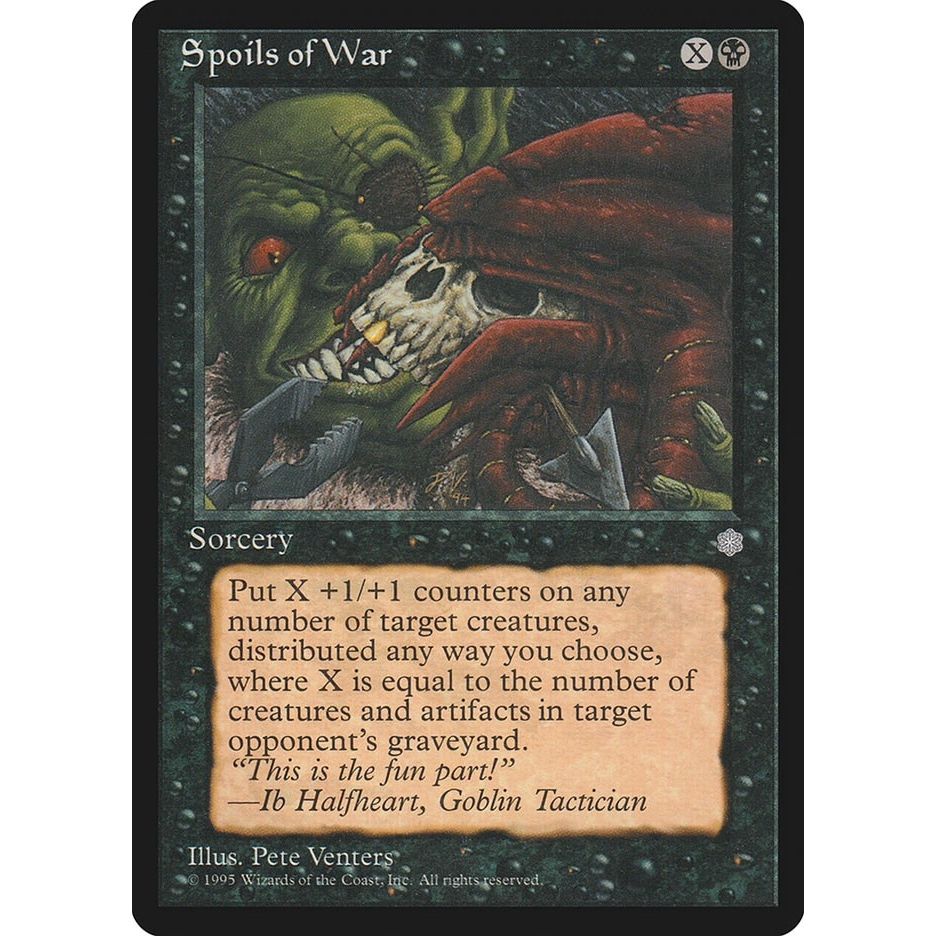 Image for Spoils of War (ICE) - Magic: The Gathering