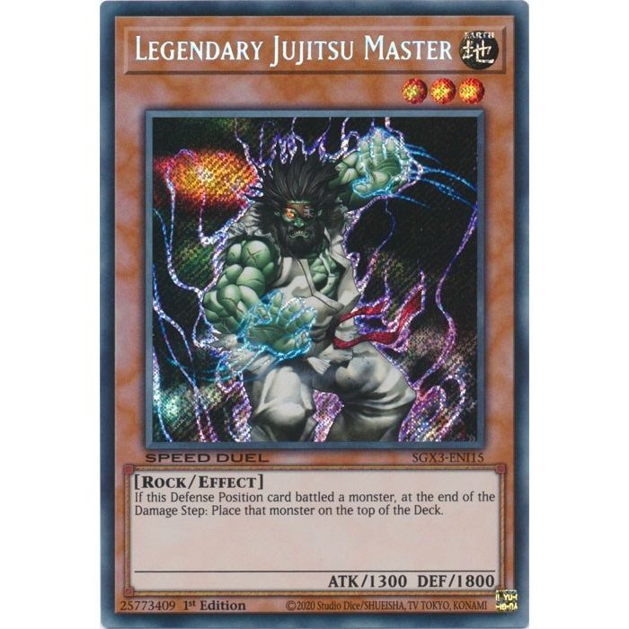 Image for Legendary Jujitsu Master (Secret Rare) (SGX3-ENI15) (SGX3) - YuGiOh