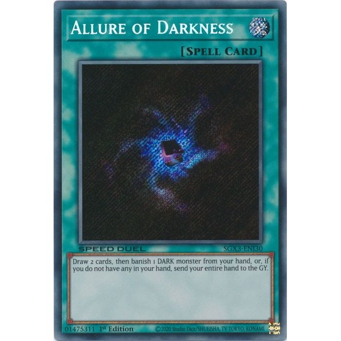 Image for Allure of Darkness (Secret Rare) (SGX3-ENI30) (SGX3) - YuGiOh