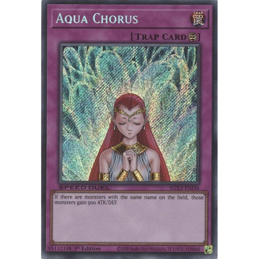 Image for Aqua Chorus (Secret Rare) (SGX3-ENI34) (SGX3) - YuGiOh