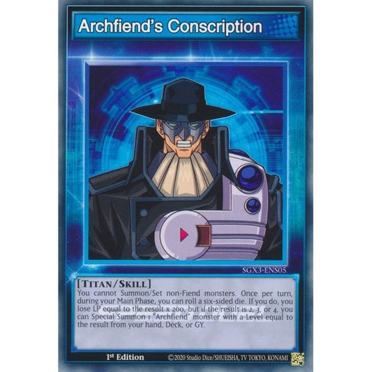 Image for Archfiend's Conscription (SGX3-ENS05) (SGX3) - YuGiOh