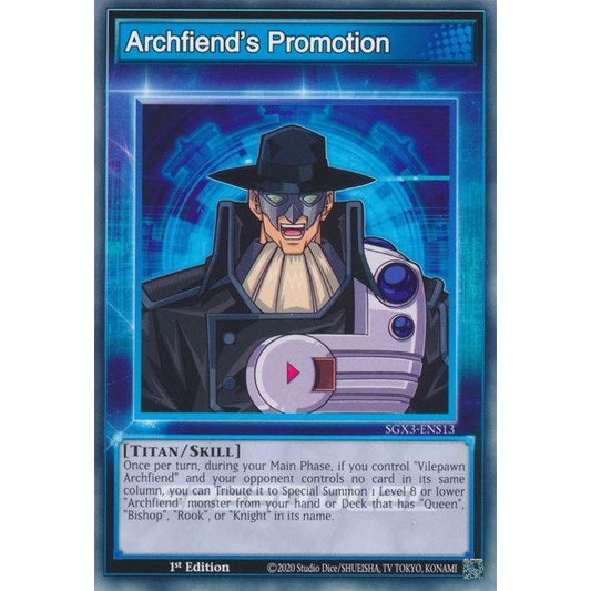 Image for Archfiend's Promotion (SGX3-ENS13) (SGX3) - YuGiOh