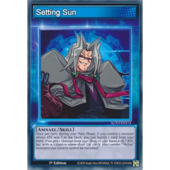 Image for Setting Sun (SGX3-ENS14) (SGX3) - YuGiOh