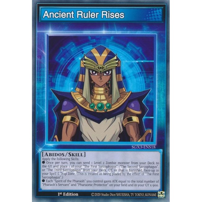 Image for Ancient Ruler Rises (SGX3-ENS18) (SGX3) - YuGiOh