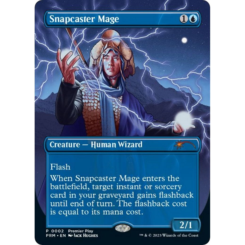 Image for Snapcaster Mage (Regional Championship Qualifiers 2023) (2) (PTP) - Magic: The Gathering
