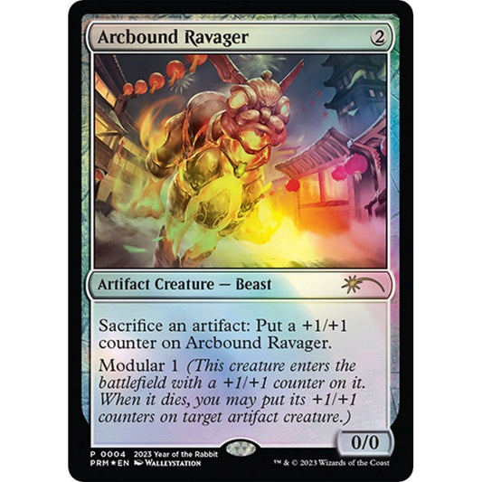 Image for Arcbound Ravager (Year of the Rabbit 2023) (4) (UMP) - Magic: The Gathering