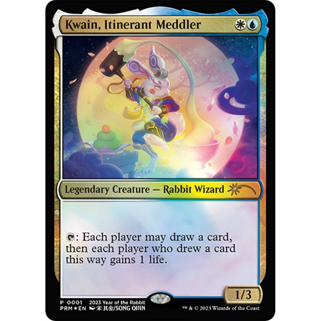 Image for Kwain, Itinerant Meddler (Year of the Rabbit 2023) (1) (UMP) - Magic: The Gathering