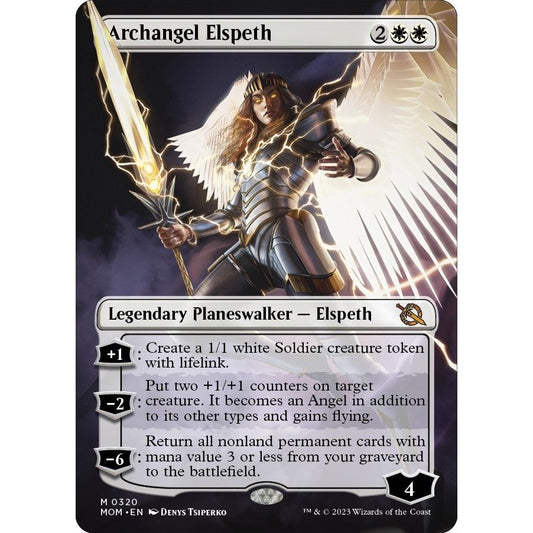 Image for Archangel Elspeth (Borderless) (320) (MOM) - Magic: The Gathering
