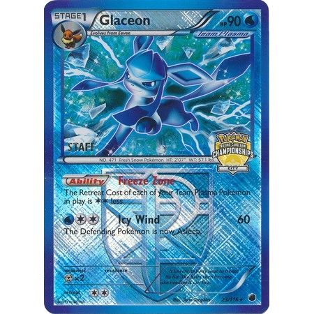 Image for Glaceon - 23/116 (City Championships) [Staff] (023/116) (PR) - Pokemon