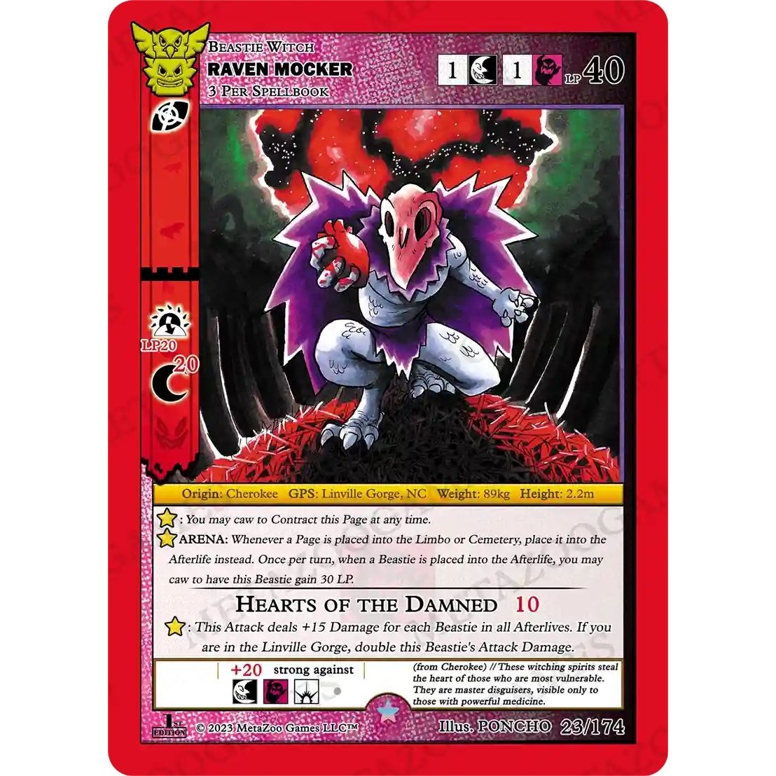 Image for Raven Mocker (23/174) (NATFE) - MetaZoo