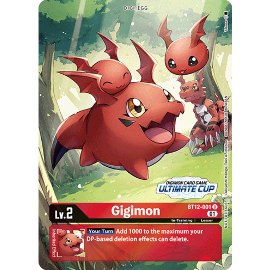 Image for Gigimon (Ultimate Cup) (BT12-001 U) (BT12) - Digimon Card Game