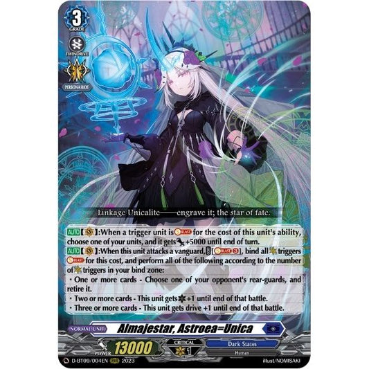 Image for Almajestar, Astroea=Unica (D-BT09/004EN) (D-BT09) - Cardfight Vanguard