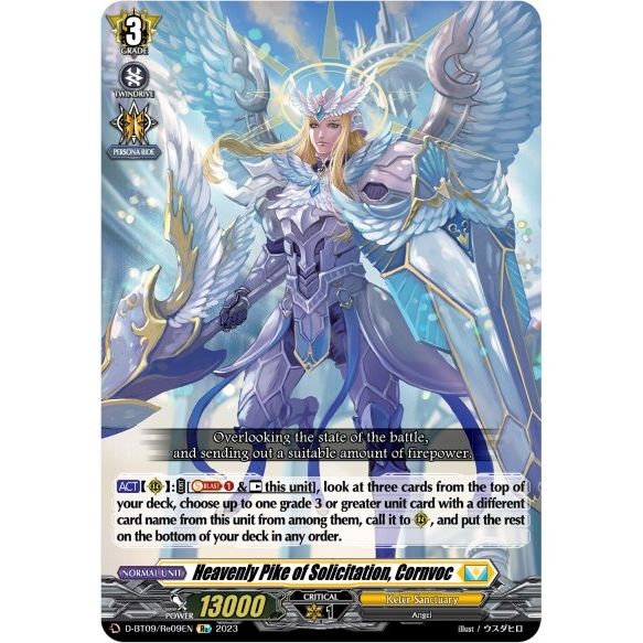 Image for Heavenly Pike of Solicitation, Cornvoc (D-BT09/Re09EN) (D-BT09) - Cardfight Vanguard