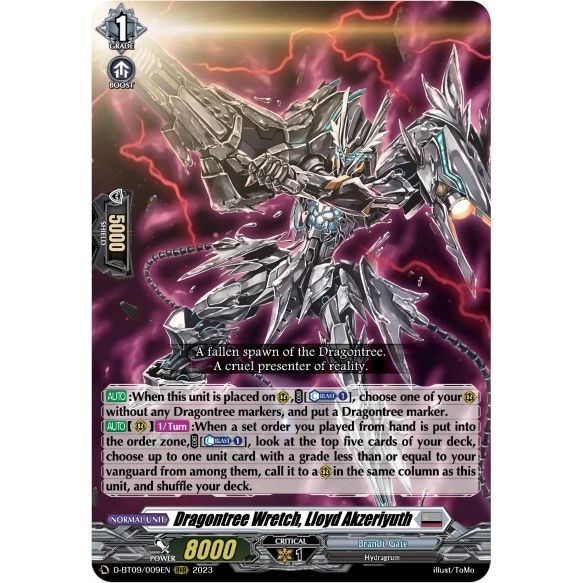 Image for Dragontree Wretch, Lloyd Akzeriyuth (D-BT09/009EN) (D-BT09) - Cardfight Vanguard