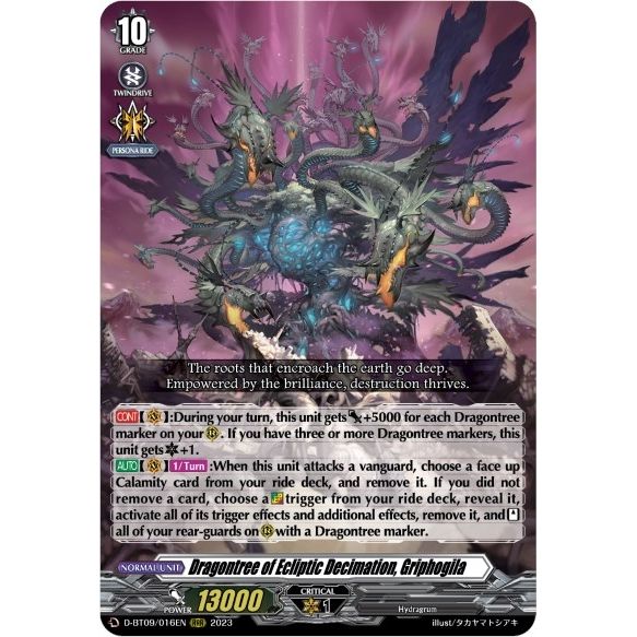 Image for Dragontree of Ecliptic Decimation, Griphogila (D-BT09/016EN) (D-BT09) - Cardfight Vanguard