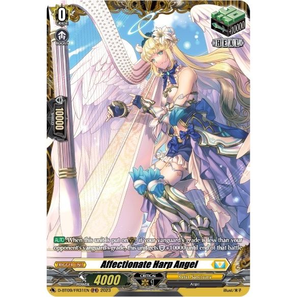 Image for Affectionate Harp Angel (FR) (D-BT09/FR31EN) (D-BT09) - Cardfight Vanguard