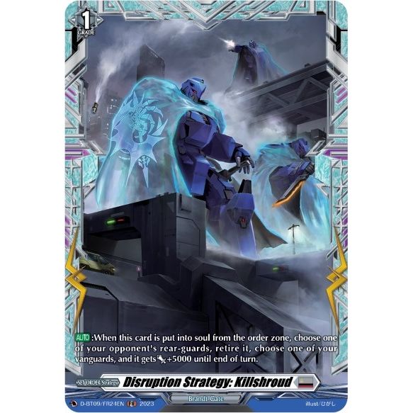 Image for Disruption Strategy: Killshroud (FR) (D-BT09/FR24EN) (D-BT09) - Cardfight Vanguard