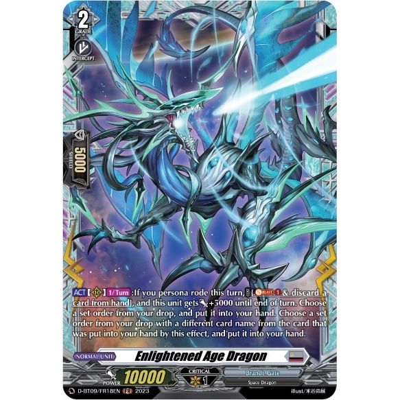 Image for Enlightened Age Dragon (FR) (D-BT09/FR18EN) (D-BT09) - Cardfight Vanguard