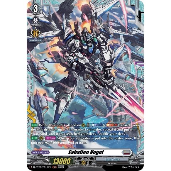 Image for Eahalten Vogel (FR) (D-BT09/FR17EN) (D-BT09) - Cardfight Vanguard