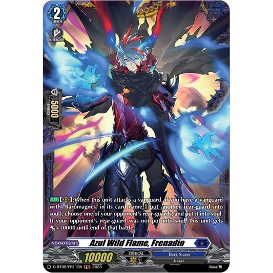 Image for Azul Wild Flame, Frenadio (FR) (D-BT09/FR11EN) (D-BT09) - Cardfight Vanguard
