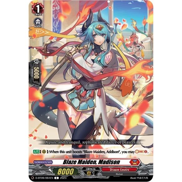 Image for Blaze Maiden, Madison (D-BT09/064EN) (D-BT09) - Cardfight Vanguard