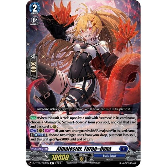 Image for Almajestar, Turan=Dyna (D-BT09/067EN) (D-BT09) - Cardfight Vanguard