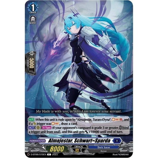 Image for Almajestar, Schwart=Sparda (D-BT09/070EN) (D-BT09) - Cardfight Vanguard