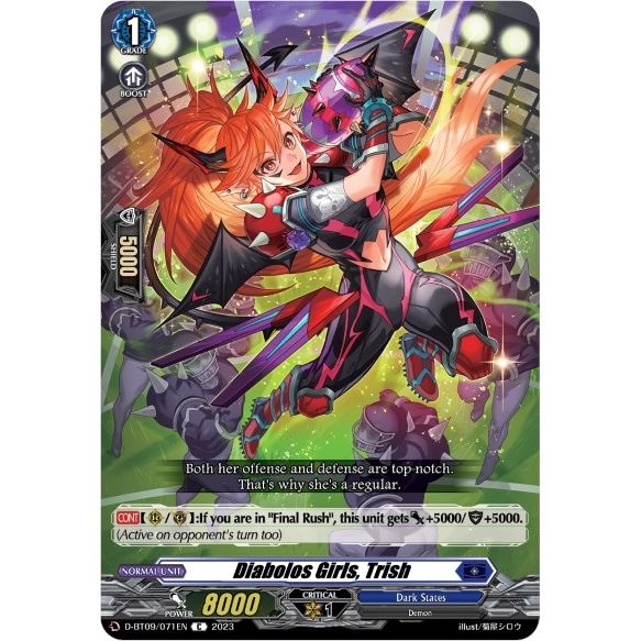 Image for Diabolos Girls, Trish (D-BT09/071EN) (D-BT09) - Cardfight Vanguard